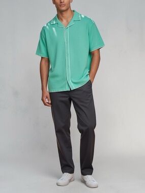 Original Use Men’s Polo Turquoise Short Sleeve Shirt M XL NWT